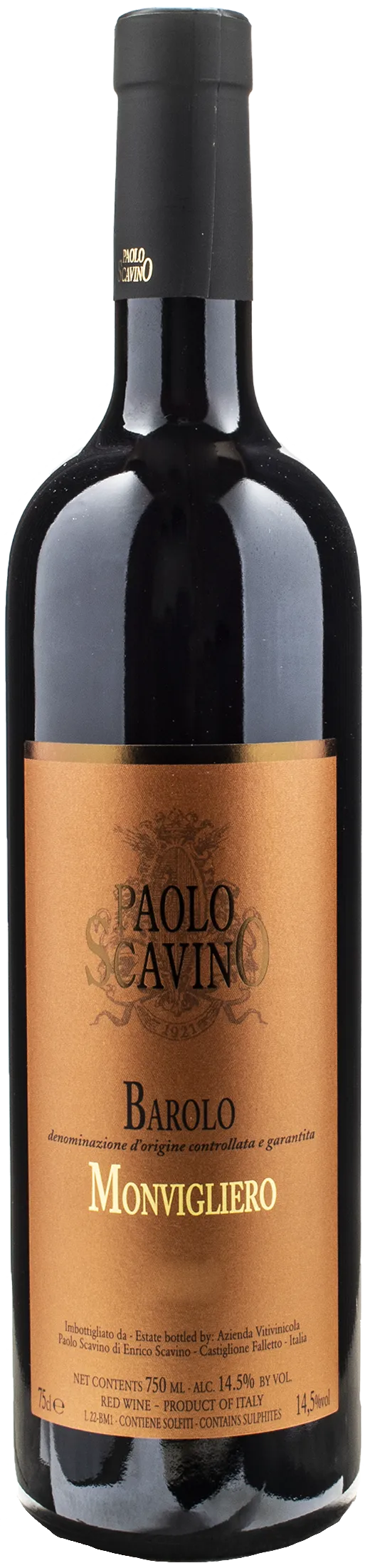 Paolo Scavino Barolo Monvigliero 2020