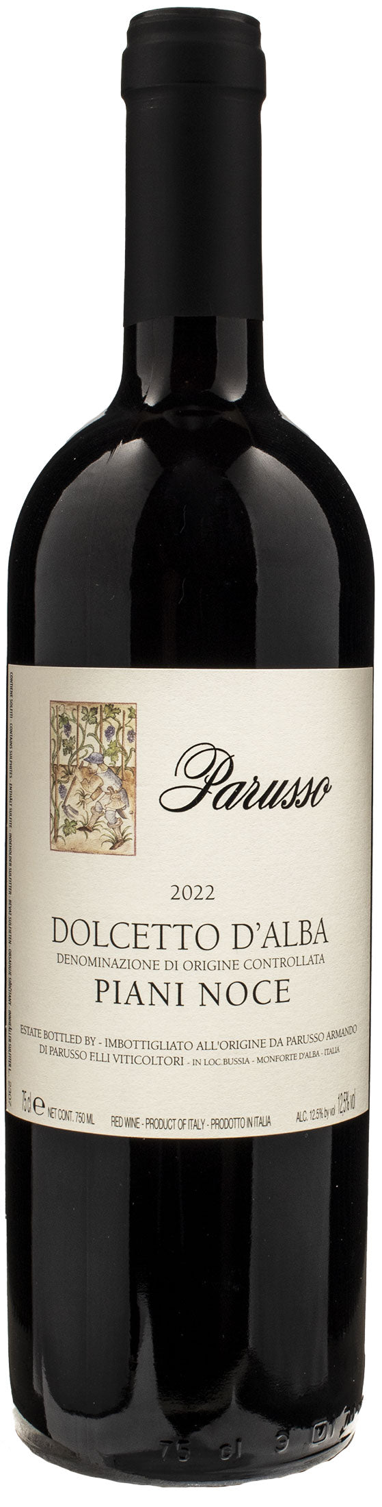 Parusso Dolcetto d'Alba Piani Noce 2022