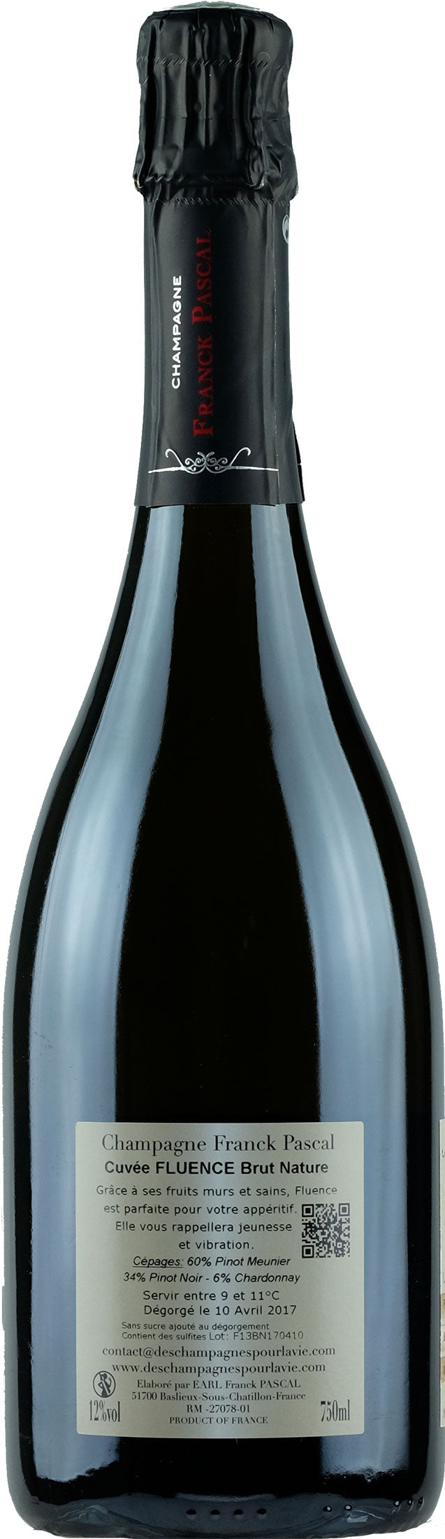 Pascal Champagne Fluence Brut Nature