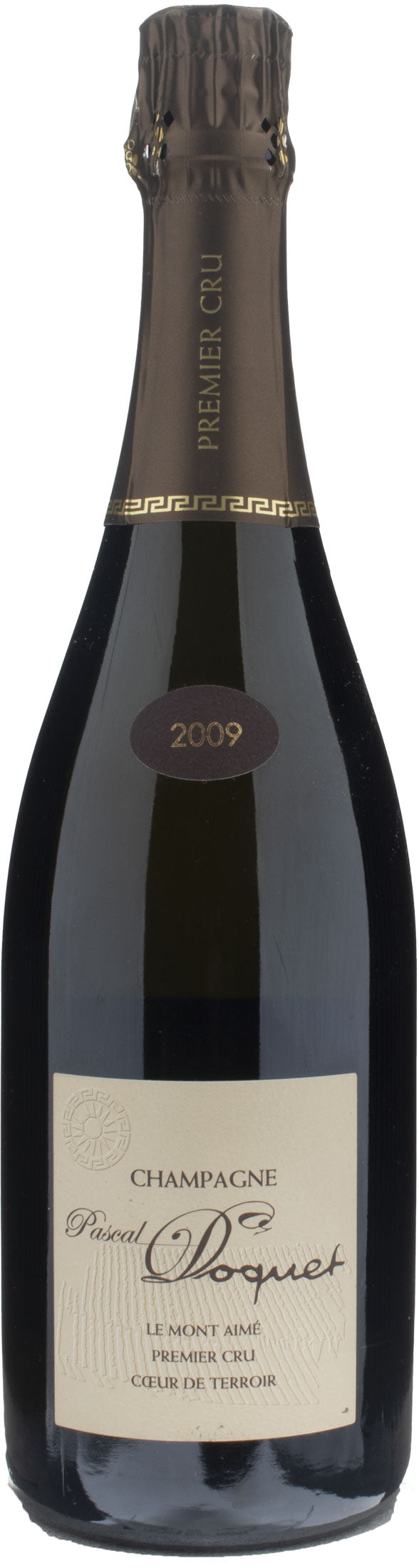 Pascal Doquet Champagne 1er Cru Mont Aime Coeur de Terroir Brut Nature 2009