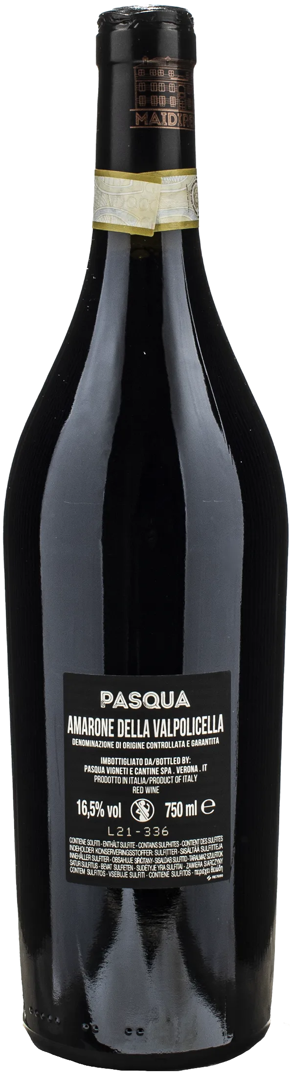 Pasqua Amarone della Valpolicella Mai Dire Mai 2015