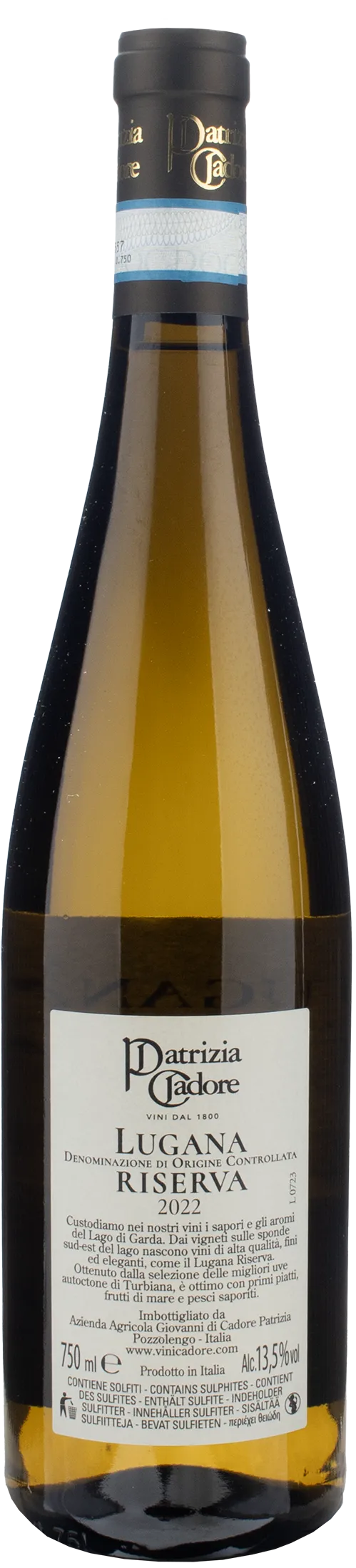 Patrizia Cadore Lugana Riserva 2022