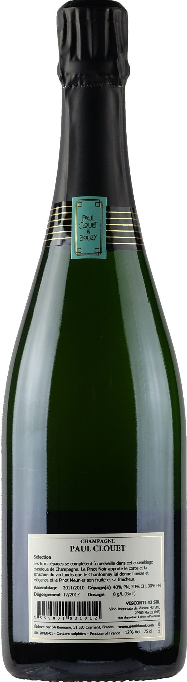 Paul Clouet Champagne Grande Reserve Brut Selection