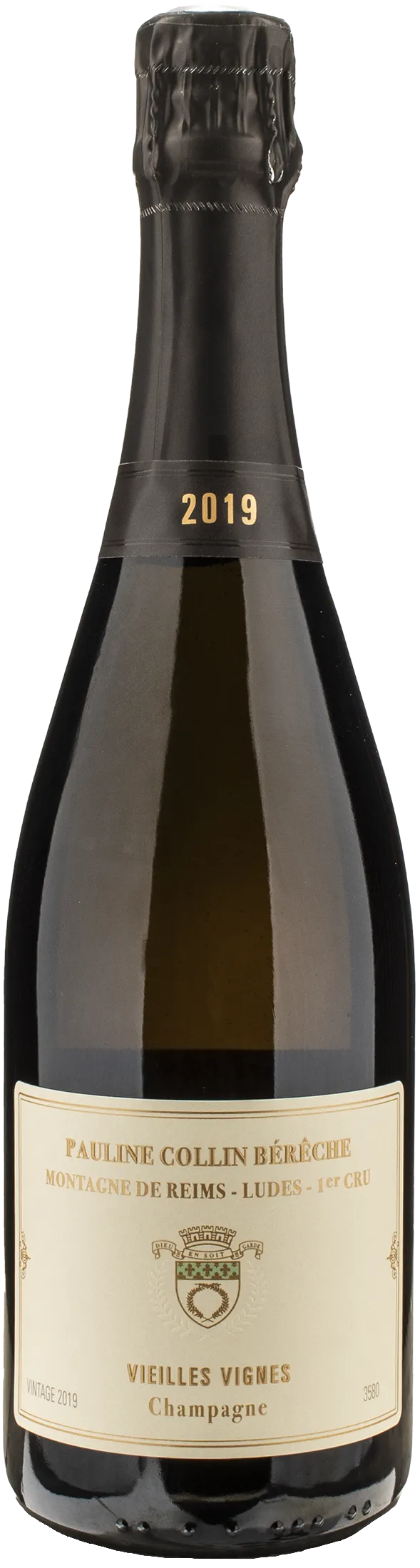 Pauline Collin Bereche Champagne 1er Cru Montagne De Reims Ludes Vieilles Vignes Vintage 2019