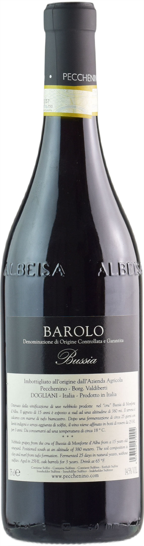 Pecchenino Barolo Bussia 2015
