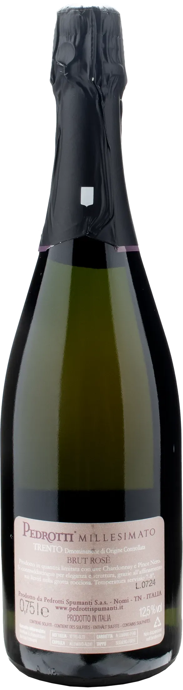 Pedrotti Trento Rosè Brut Millesimato 2019