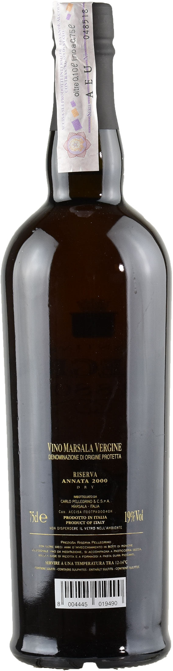 Pellegrino Marsala Vergine Riserva 2000