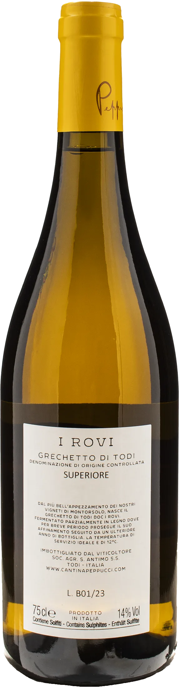Peppucci I Rovi Grechetto Di Todi Superiore 2022