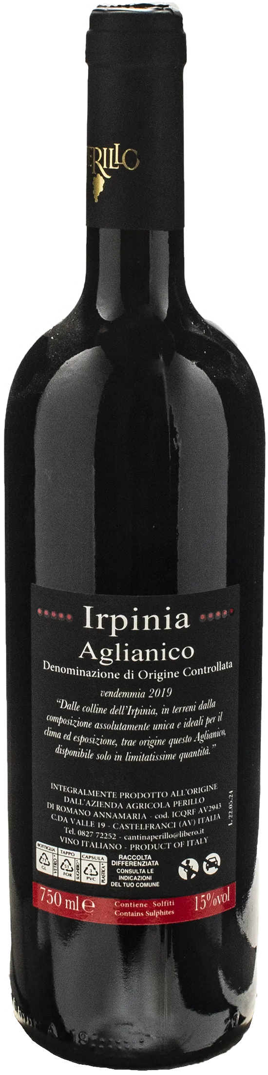 Perillo Irpinia Aglianico 2019
