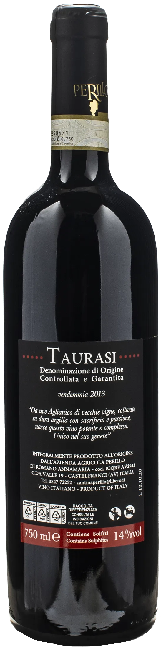 Perillo Taurasi 2013