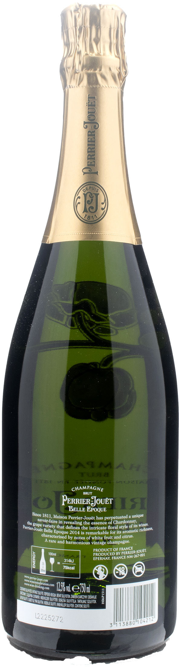 Perrier Jouet Champagne Belle Epoque Brut 2014