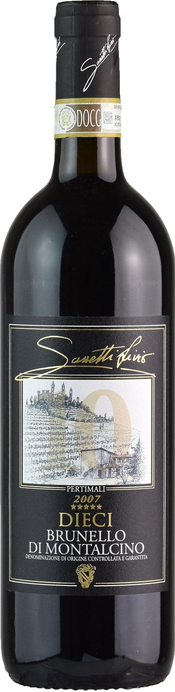 Pertimali Sassetti Brunello di Montalcino Dieci 2007