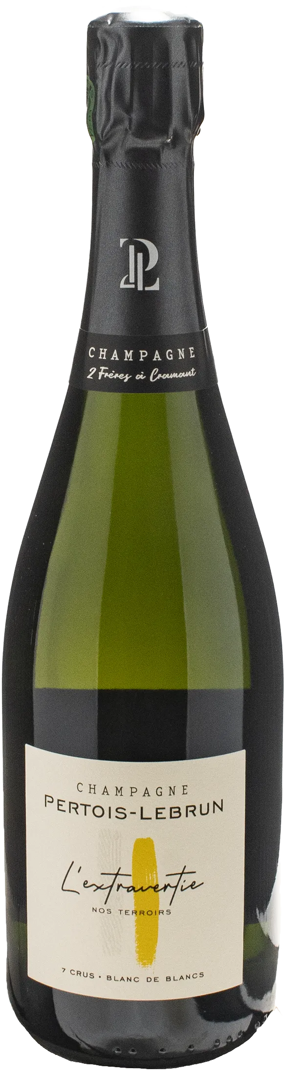 Pertois Lebrun Champagne Grand Cru Blanc De Blancs L'Extravertie Extra Brut