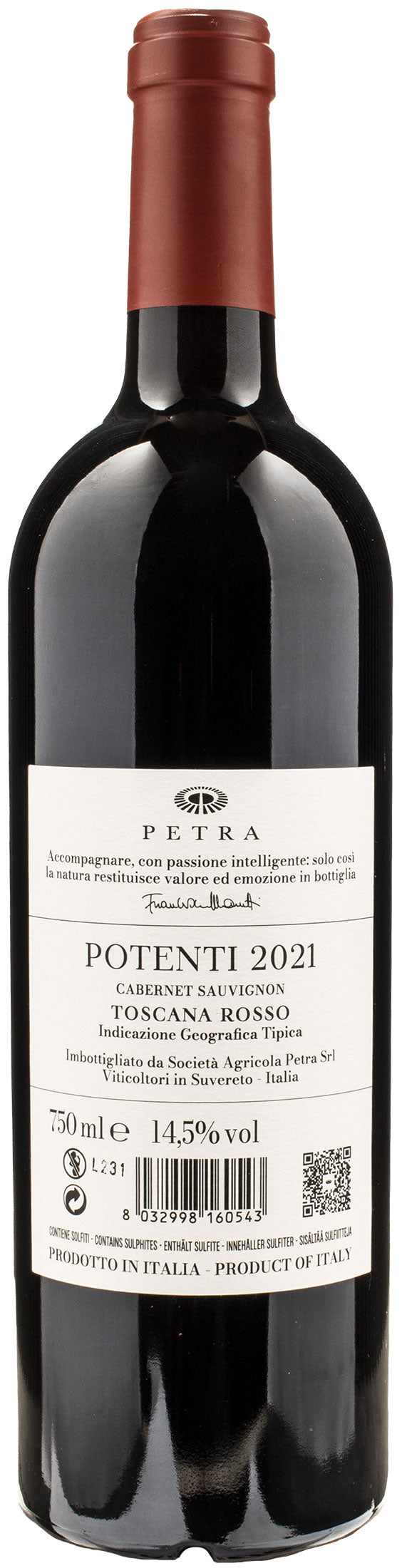 Petra Cabernet Sauvignon Toscana Potenti 2021