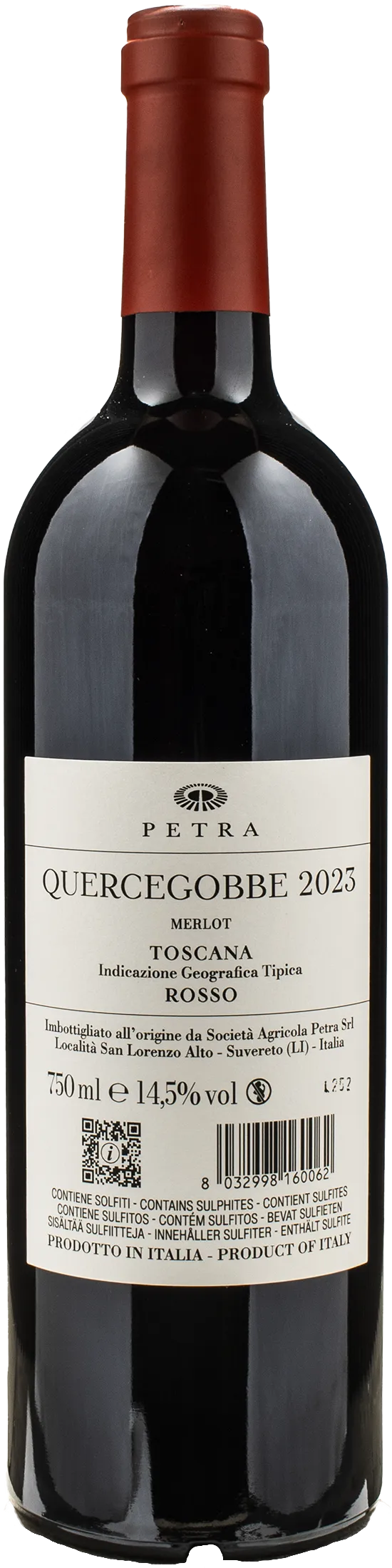 Petra Merlot Quercegobbe 2023