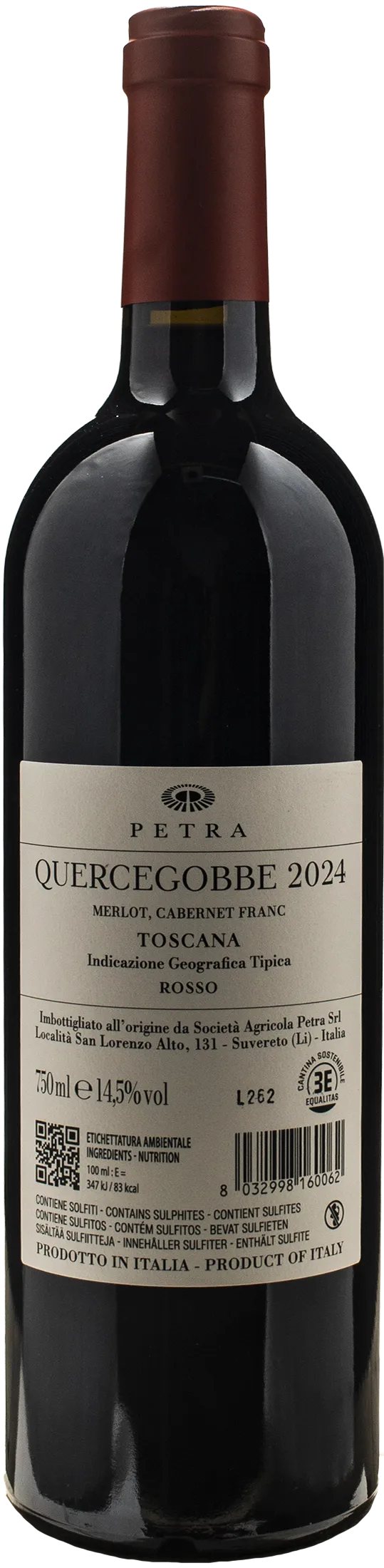 Petra Merlot Quercegobbe 2024