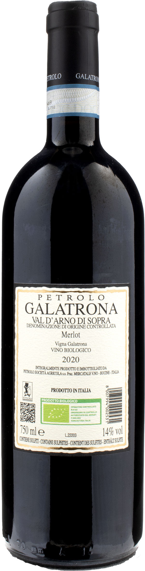 Petrolo Val d'Arno di Sopra Galatrona Merlot 2020