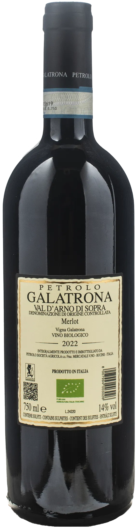 Petrolo Val d'Arno di Sopra Galatrona Merlot 2022