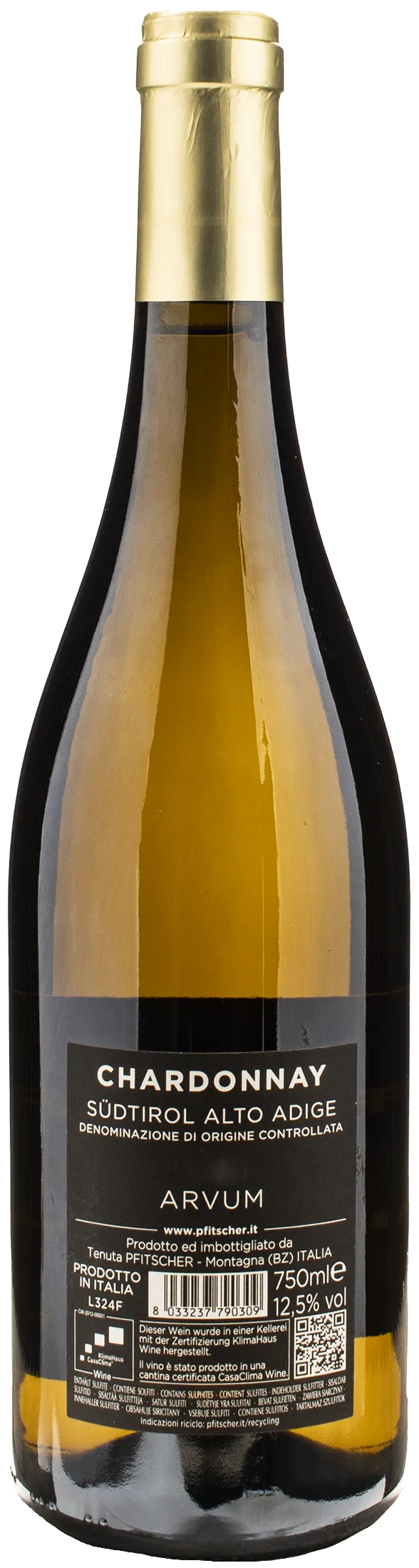 Pfitscher Chardonnay Arvum 2023