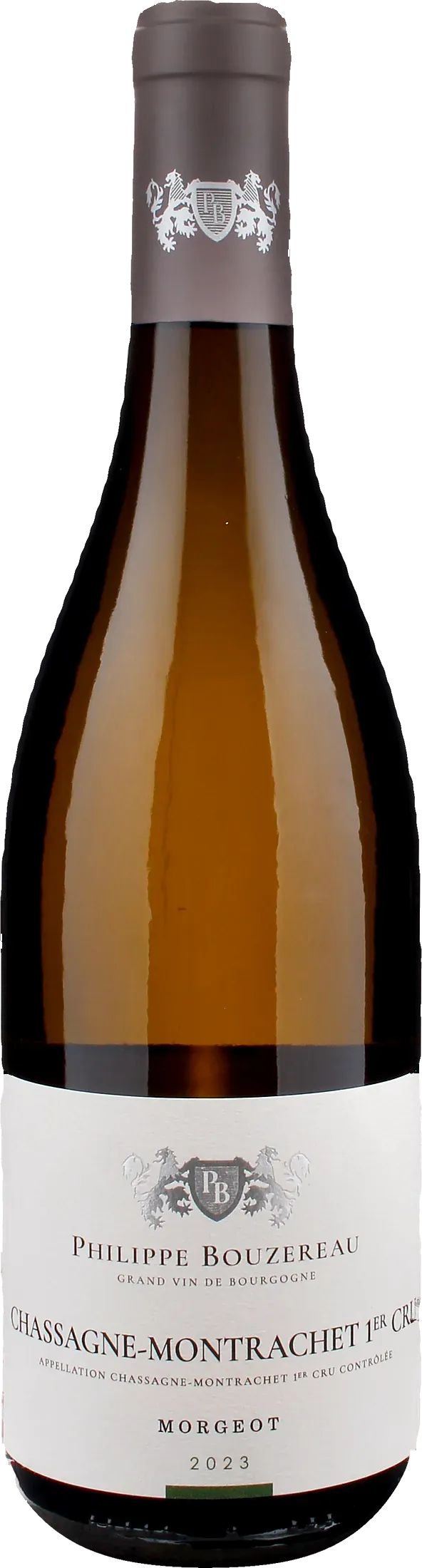 Philippe Bouzereau Chassagne Montrachet 1er Cru Abbaye de Morgeot 2023