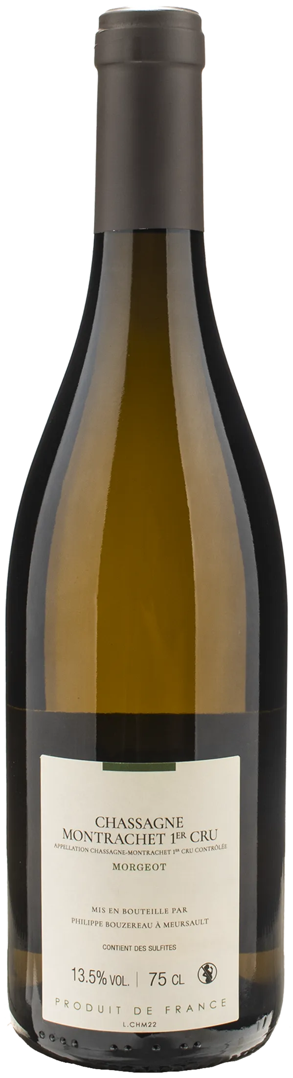 Philippe Bouzereau Chassagne Montrachet Blanc 1er Cru Les Mogeot 2022