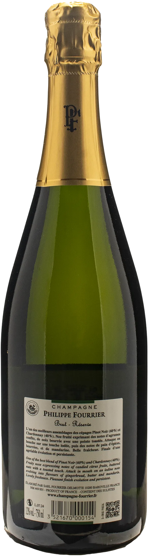 Philippe Fourrier Champagne Reserve Brut