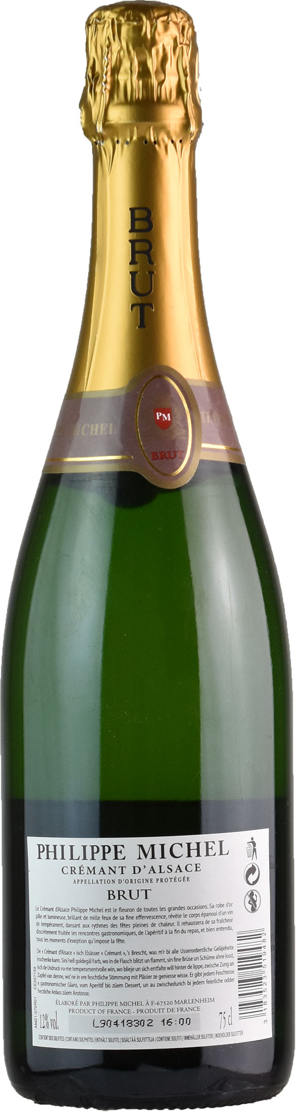 Philippe Michel Cremant d'Alsace Brut