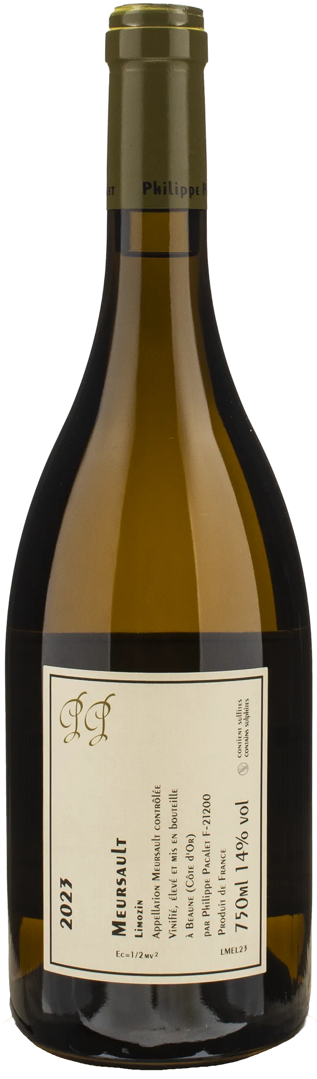 Philippe Pacalet Meursault Limozin 2023