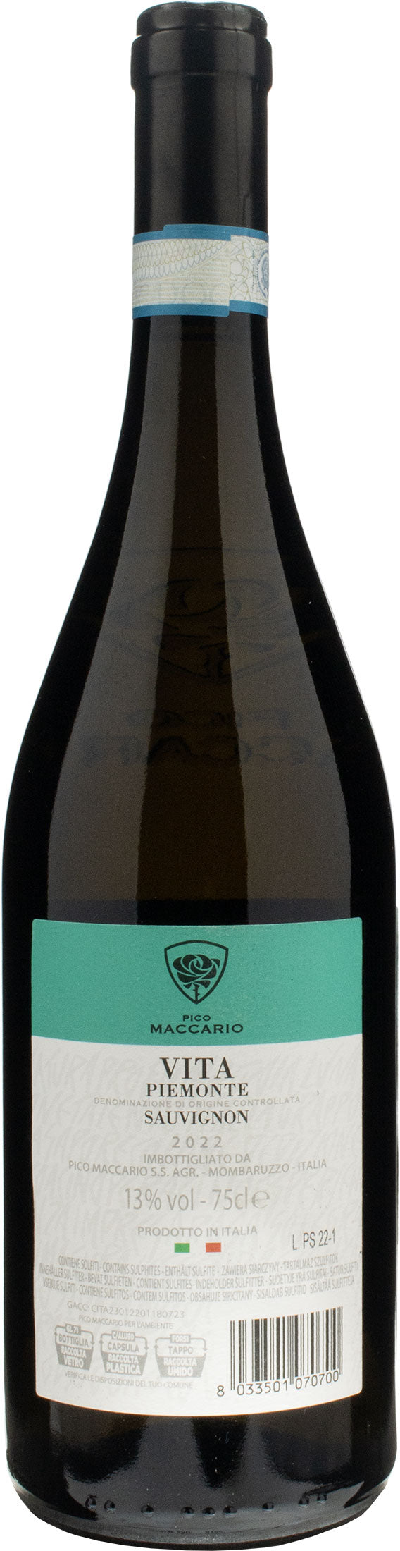 Pico Maccario Sauvignon Vita 2022