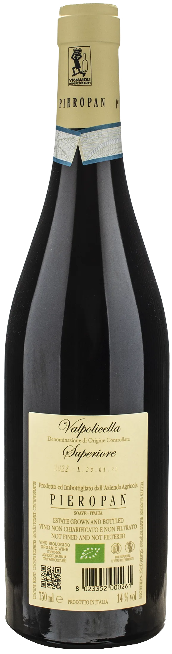 Pieropan Valpolicella Superiore Ruberpan 2022