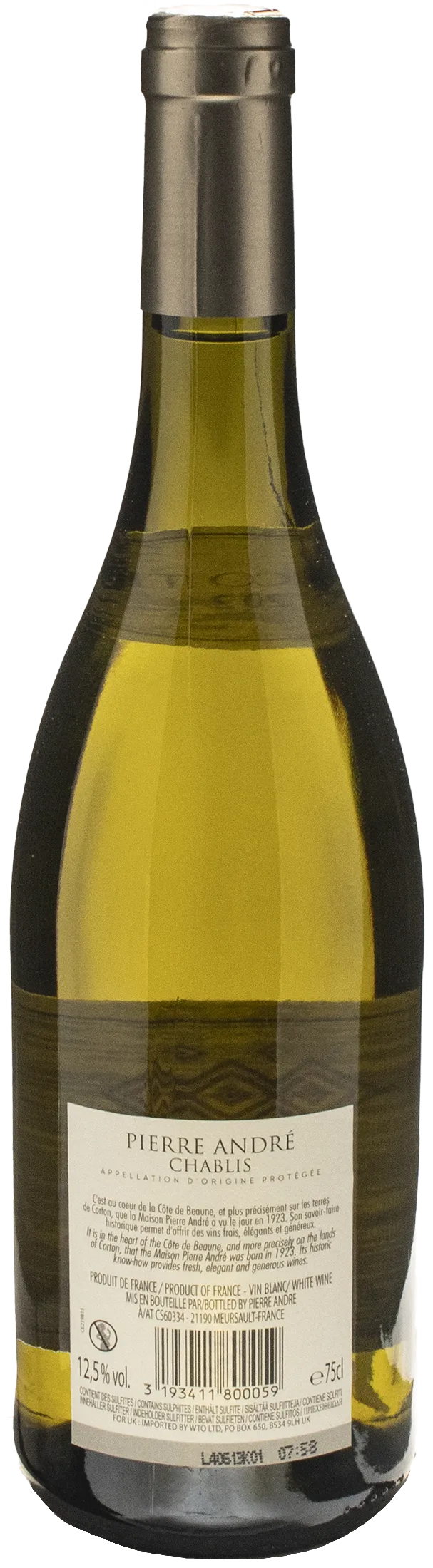 Pierre Andre Chablis 2023