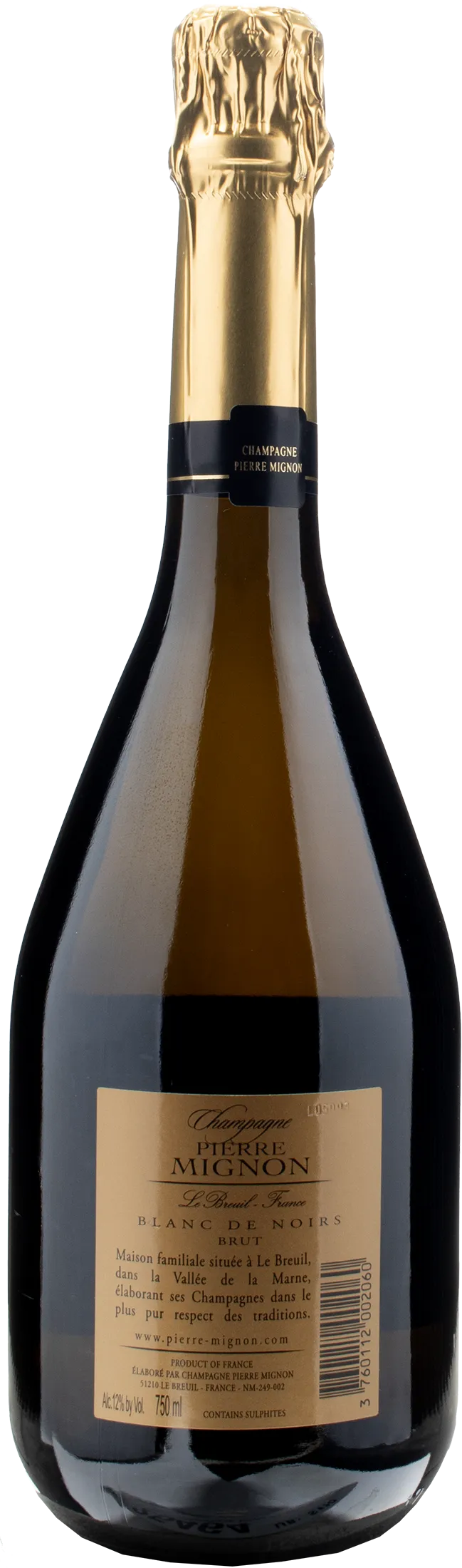 Pierre Mignon Champagne Blanc de Noirs Brut