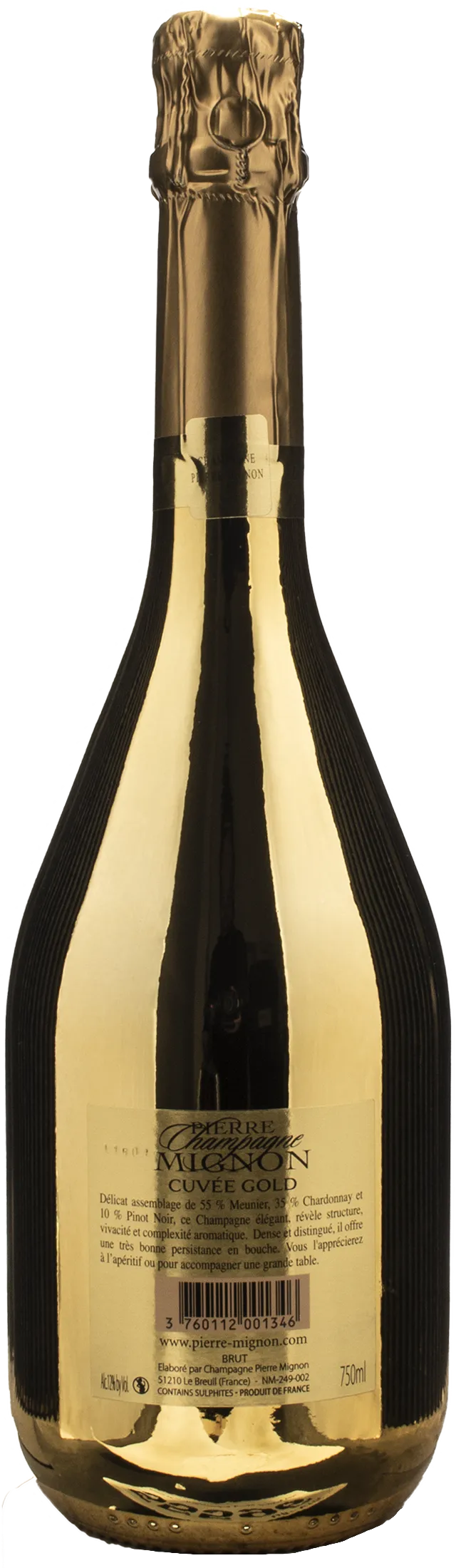 Pierre Mignon Champagne Cuvee Prestige Gold