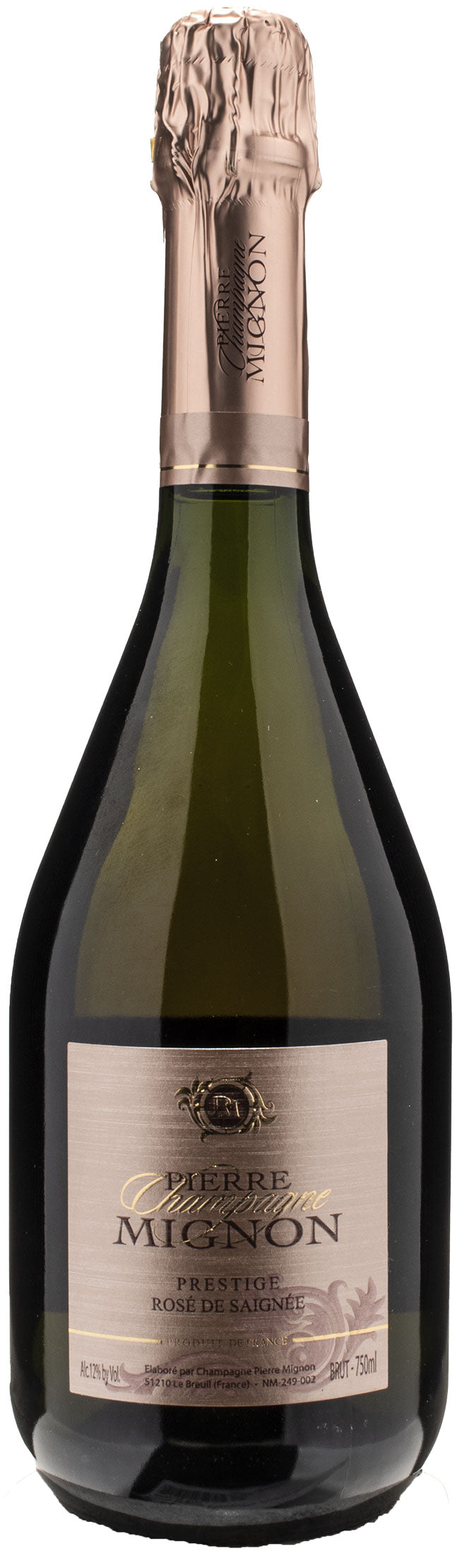 Pierre Mignon Champagne Prestige Rosè de Saignee Brut