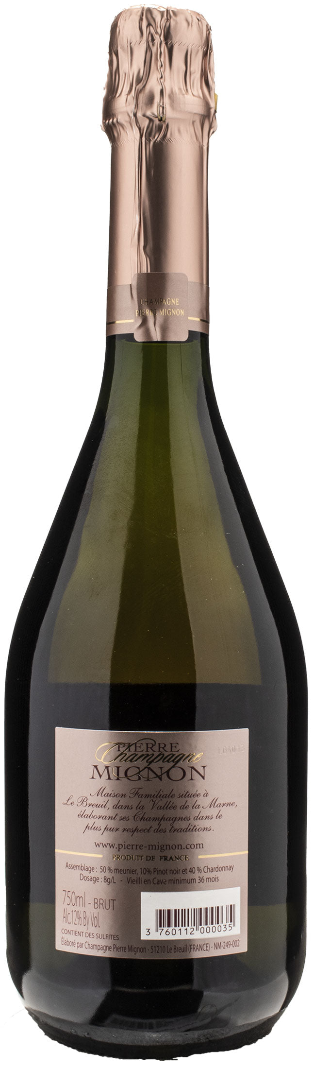 Pierre Mignon Champagne Prestige Rosè de Saignee Brut