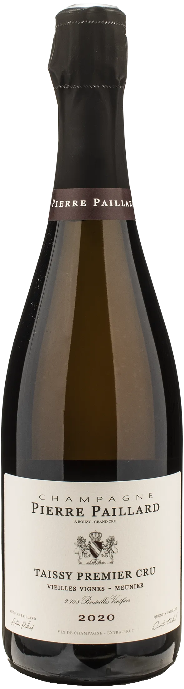 Pierre Paillard Champagne 1er Cru Taissy Meunier Extra Brut Vieilles Vignes 2020