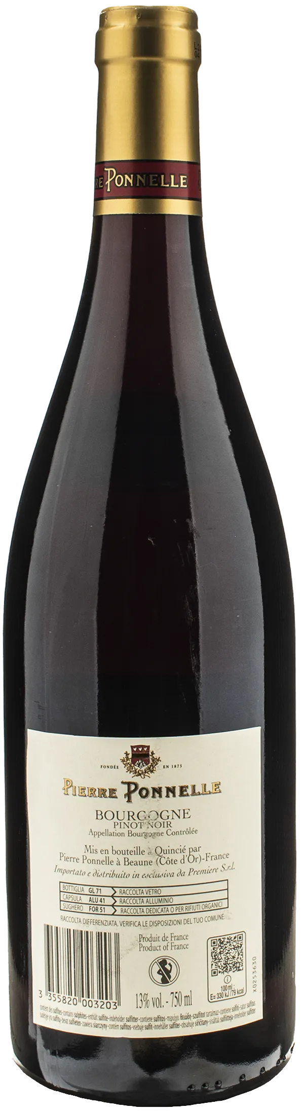 Pierre Ponnelle Bourgogne Pinot Noir 2023
