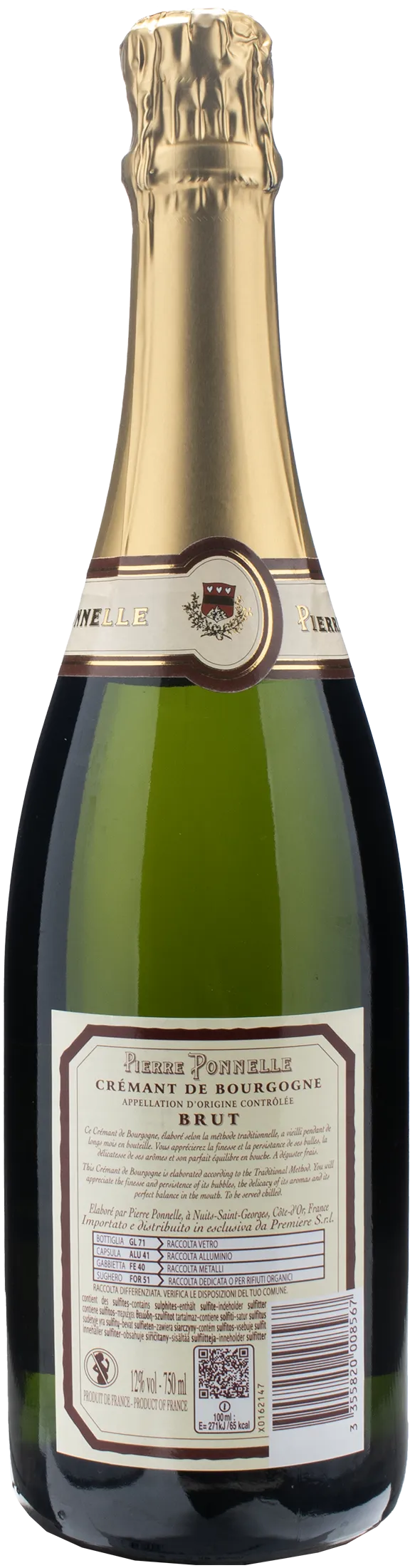 Pierre Ponnelle Cremant de Bourgogne Brut