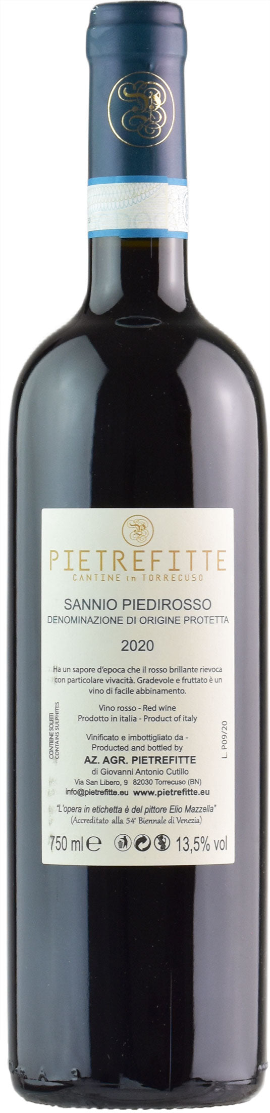 Pietrefitte Sannio Piedirosso 2020