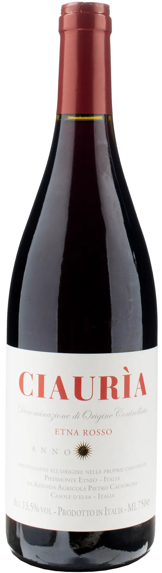 Pietro Caciorgna Etna Rosso Ciauria 2022