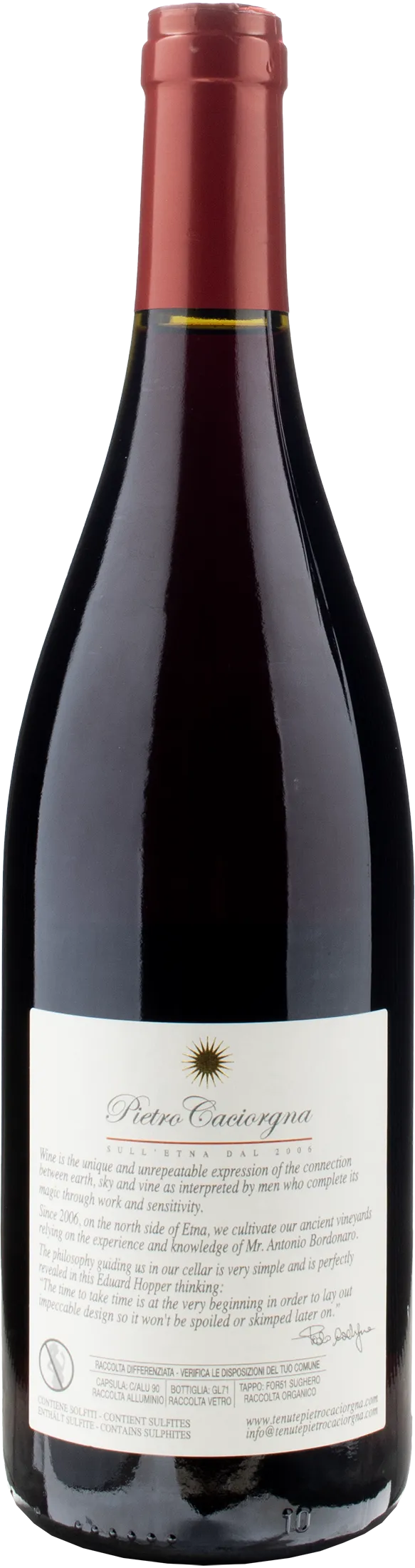 Pietro Caciorgna Etna Rosso Ciauria 2022