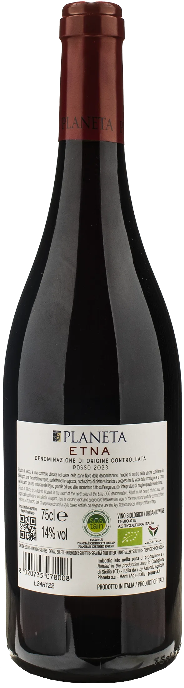 Planeta Etna Rosso Contrada Feudo di Mezzo 2023