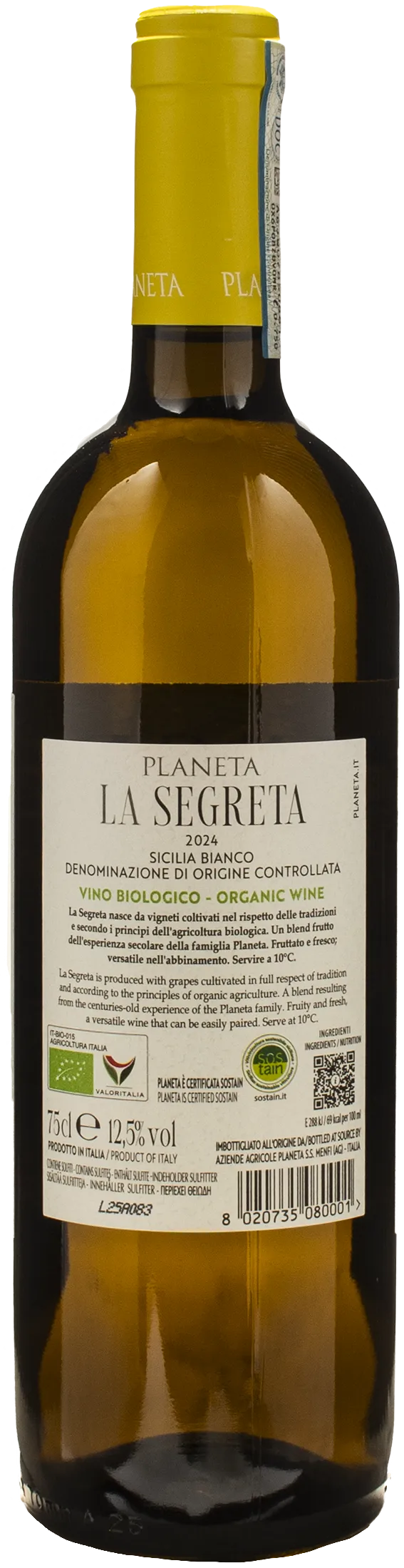 Planeta La Segreta Il Bianco 2024