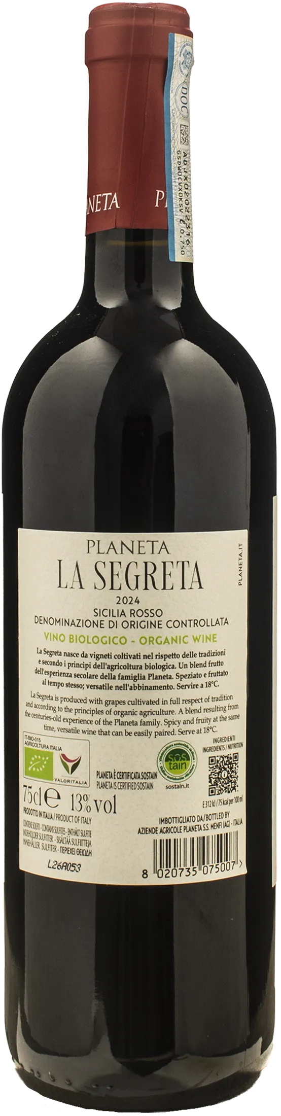 Planeta La Segreta Rosso 2024