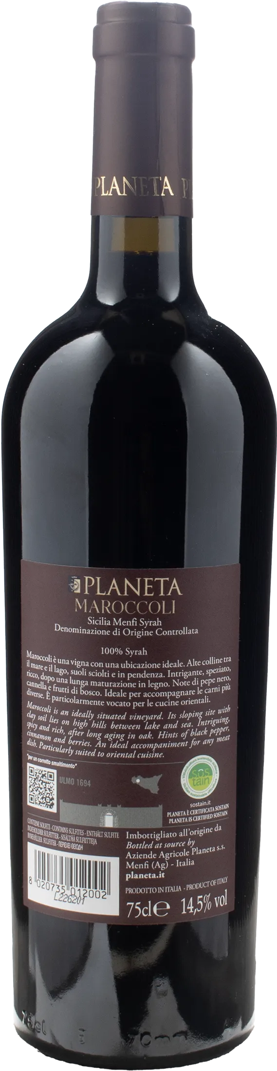 Planeta Maroccoli Syrah 2020