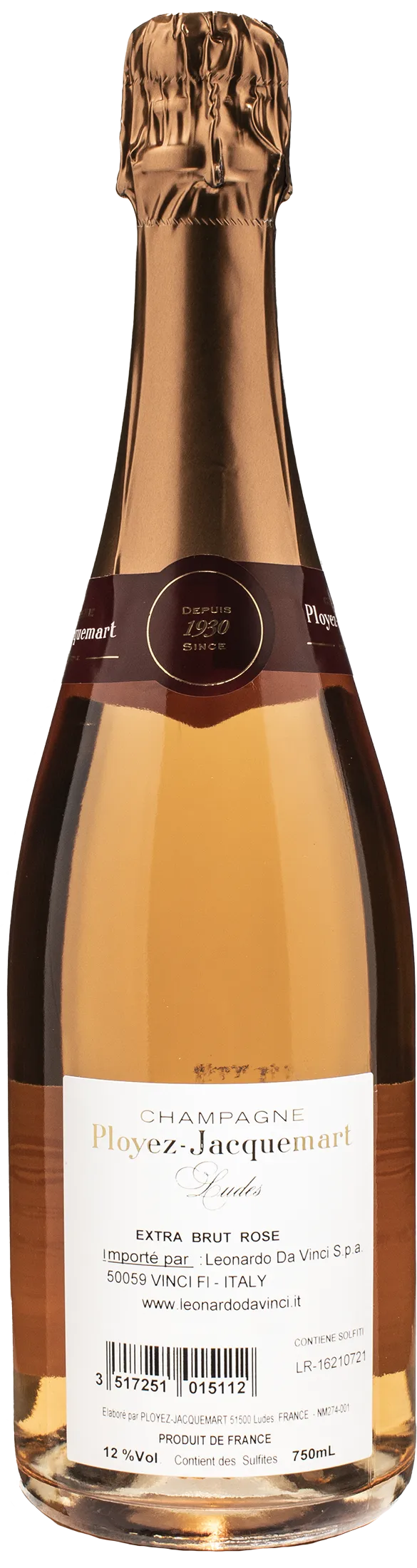 Ployez Jacquemart Champagne Extra Brut Rosè