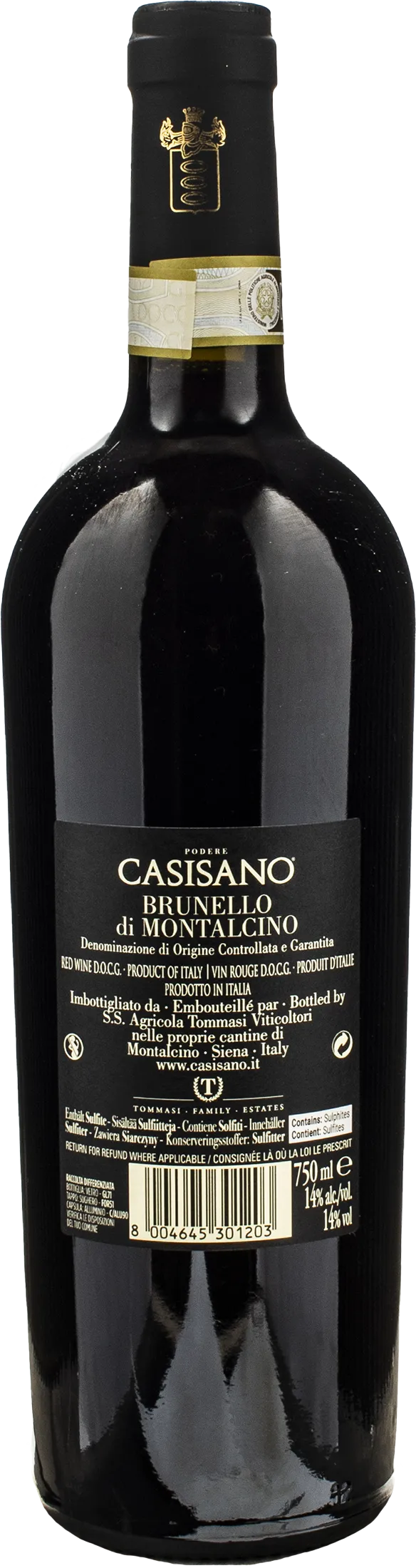Podere Casisano Brunello di Montalcino 2019