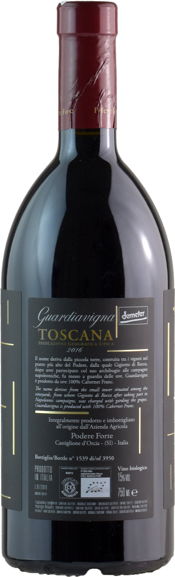 Podere Forte Orcia Guardiavigna 2016