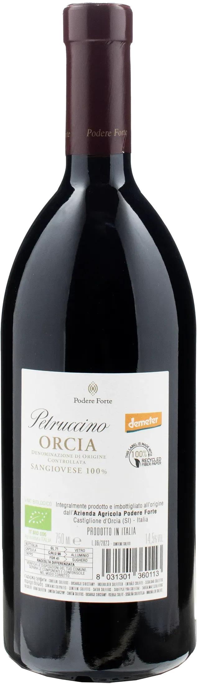 Podere Forte Orcia Petruccino 2021
