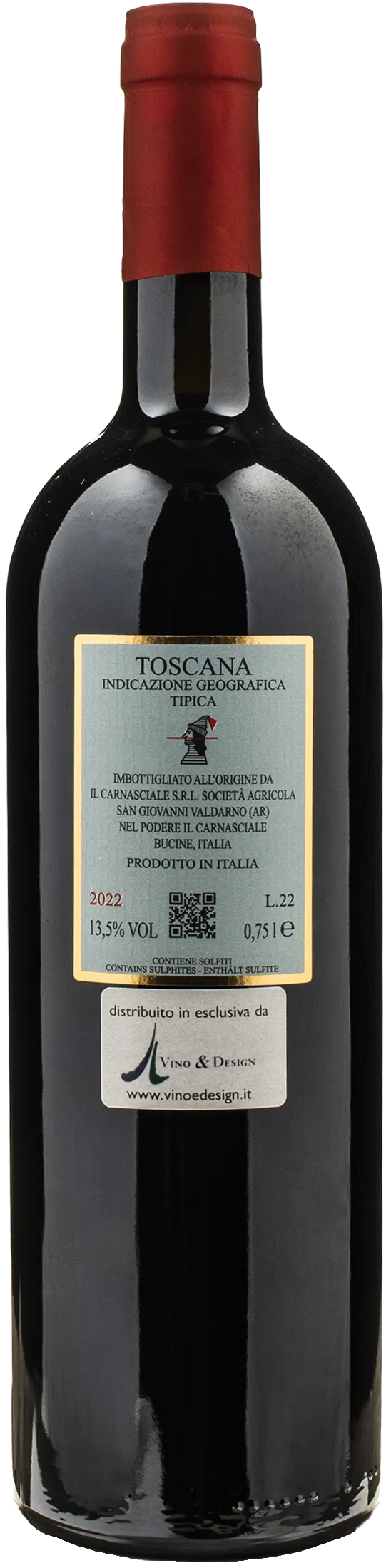 Podere il Carnasciale botte Grande Toscana Rosso 2022